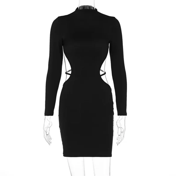 Cryptographic Sexy Backless Bandage Mini Dress Elegant Outfits for ...